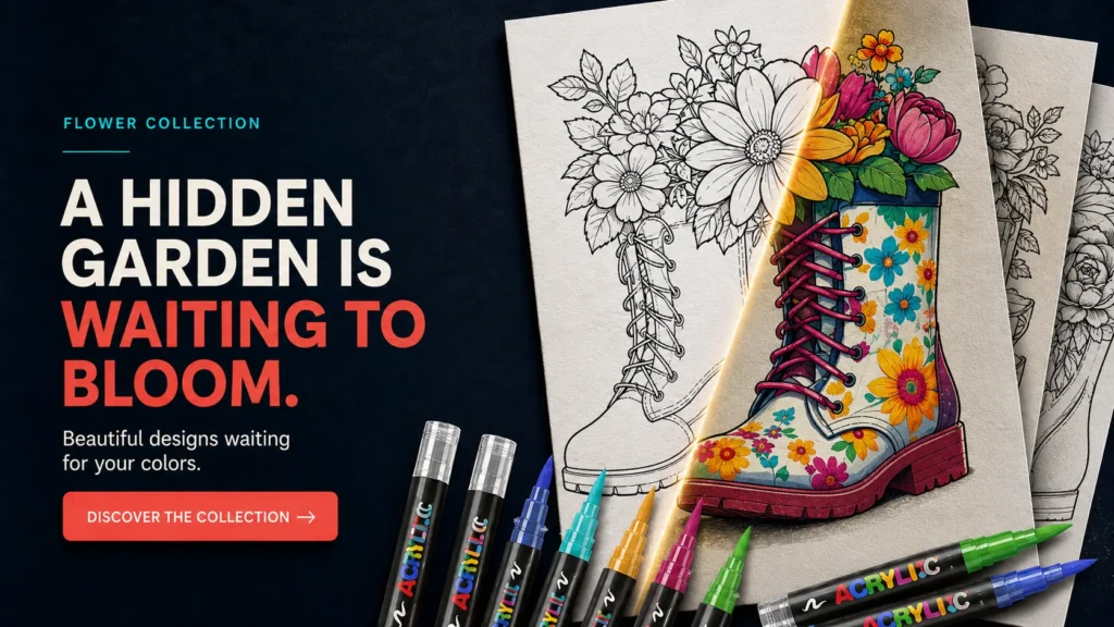 ART COLORING PAGE SLIDES COLORING BOOK 10