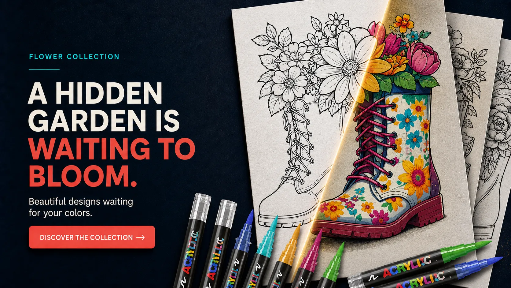 ART COLORING PAGE SLIDES COLORING BOOK 10