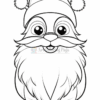 A cute gnome with a large beard, wearing a hat with pom-poms, standing in a cheerful pose.