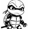 Ninja Turtles Coloring Pages for Kids Coloring Activity for Kids Vol 14xxx