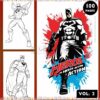 Heroes Coloring Pages Vol 2 | Super Heroes Coloring Sheets 100 Pages