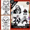 What Color Are Vampire Eyes VOL 10! – 100 Pages of Enchanting Designs