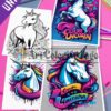Immerse Yourself in a World of Whimsy with Unicorn Coloring Pages VOL 9!