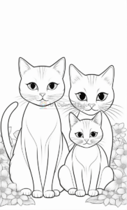 Embark on a Hilarious Adventure with Funny Cats & Flowers Coloring Vol. 8!