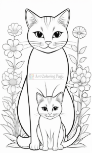 Elevate Your Spirits with Humorous Cat Coloring Sheets Vol. 10!