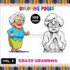 Embrace Creativity with Grandmother Coloring Sheets Vol. 5!