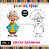 Immerse Yourself in Nostalgia with Grandmother Coloring Printable Vol. 6!