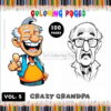 Embrace Timeless Moments with Grandfather Coloring Pages Vol. 5!