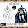 Experience Gotham's Excitement with Batman Coloring for Kids Vol. 7!