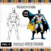 Immerse Yourself in Gotham's Mysteries with Batman Coloring Books Vol. 9!