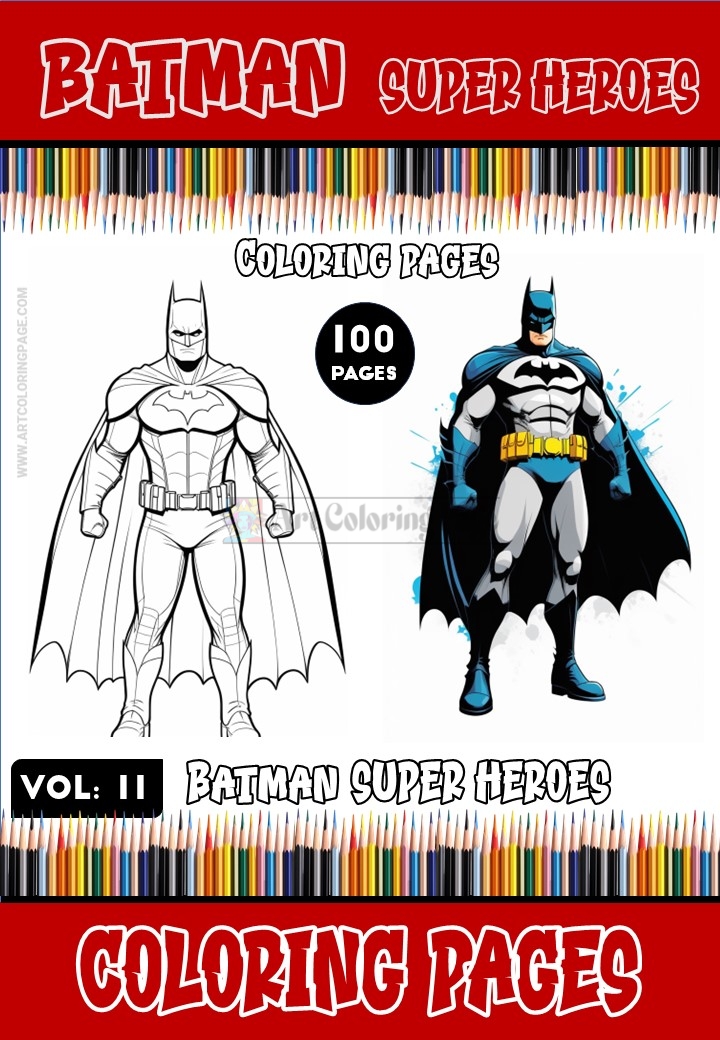 Ignite Your Creativity with Batman Coloring Ideas Vol. 11!