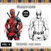 Unleash Your Inner Artist with Deadpool Coloring PDFs Vol. 8