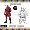 Embark on a Colorful Adventure with Deadpool Coloring Book - Vol 9