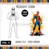 Spidey's Ultimate Coloring Collection: Spider-Man Coloring Sheets Vol 4 