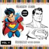 Unleash Your Inner Superhero with Superman Coloring Pages Vol 9: 100 Pages