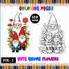 Cover of a coloring book titled 