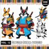 Elevate Your Creativity with Printable Samurai Coloring Pages Vol. 12!