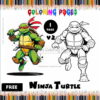 Discover the Magic of Color with Free Ninja Turtles Coloring Sheets