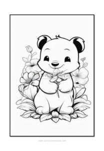 Flower Animal Coloring Vol:8 - A Fusion of Flora and Fauna Artistry