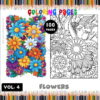 Explore Nature's Beauty with Floral Coloring Vol 4!