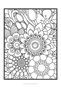 Explore Nature's Beauty with Floral Coloring Vol 4!