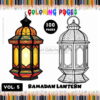 Discover Tranquility and Inspiration with Ramadan Colouring Book VOL 5