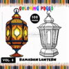 Illuminate Your Creativity with Lantern Coloring VOL 8