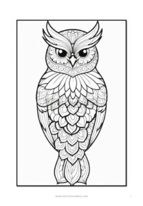 Soar with Creativity Bird Coloring Mandala VOL 5Diapositive3