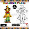 2Explore Creativity with a Free Scarecrow Coloring Page Diapositive1