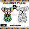 Discover Joy with Free KOALA Coloring Pages