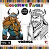 Discover the Adventure with Coloring Sheets Vikings Vol 15