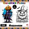 Free Halloween Coloring Pages | Instant Download