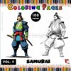 Unlock Tranquility and Power with Coloring Samurai Vol 9