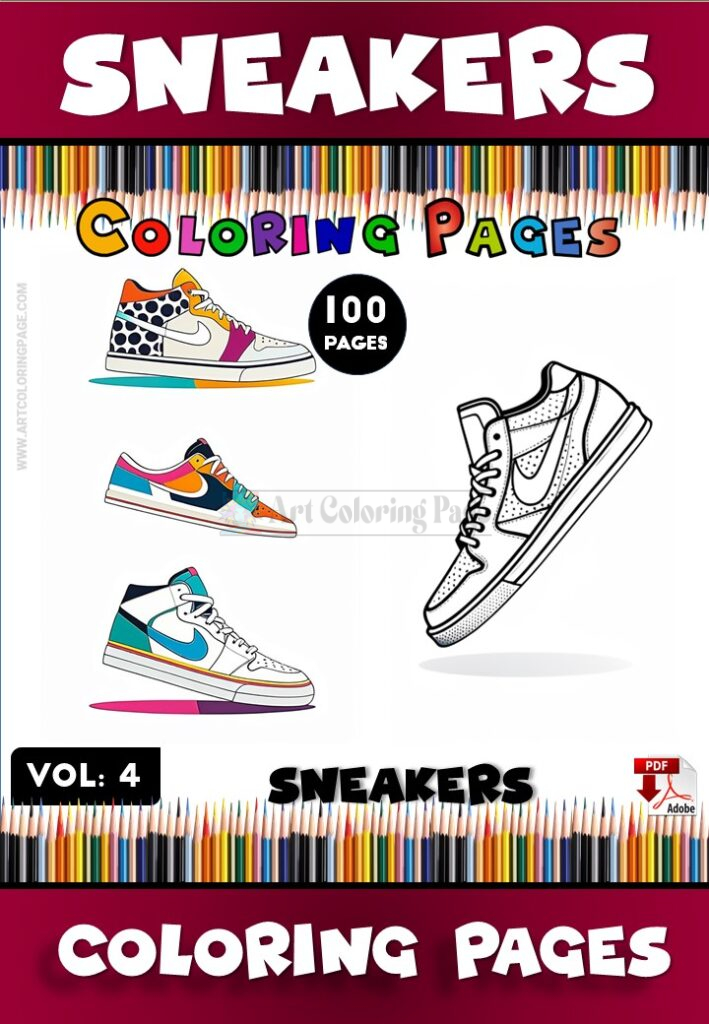 Step into Creativity with Coloring Pages Shoes Vol 4Diapositive1