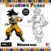 Unleash Your Imagination with Color Pages Dragon Ball Z Vol. 3!