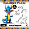 Unleash Your Imagination with Our Free Dragon Coloring Page!