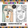 Unlock Your Creativity with Abstract Picasso Coloring Vol 4