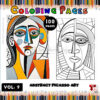Unlock Your Inner Artist with Abstract Coloring Pages for Adults Vol 9