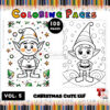 Elf Pictures to Color Vo 5 – A Magical Coloring Experience for All Ages