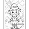 Elf Pictures to Color Vo 5 – A Magical Coloring Experience for All Ages Diapositive4