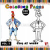 Feather Your Nest with Chicken Coloring Page Vol 3 - Chicken at Work!