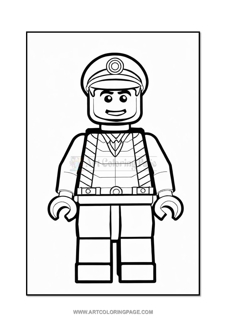 LEGO Coloring Pages Collection for All Ages