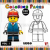 Build Your Creativity with LEGO Coloring Pages Vol 1!