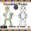 Dive into Creativity with Turtle Coloring Page Vol 3!