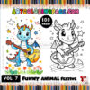 Explore the Wild with Animal Pictures to Color for Kids Vol 7!