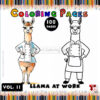 Get ready to fall in love with Llama Coloring Pages Printable Vol 11, the latest addition to this beloved series! This instant PDF download offers 100 pages of fresh and delightful designs, featuring adorable llamas, whimsical patterns, and playful scenes that will ignite your creativity. Perfect for children and adults, these printable pages are designed to help you relax, improve focus, and spark joy. The A4 print size (8.27 x 11.69 inches) ensures plenty of space for your artistic expressions, making it ideal for both beginners and experienced colorists. Whether you're looking for a fun family activity or a solo creative escape, this coloring book has something for everyone!