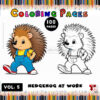 Hedgehog Colors Vol 5 – Hedgehog at Work
