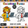Two cartoon lions in suits, one with a brown mane and the other with a white mane, each sitting at a desk with laptops. The title 