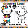 Step into the World of Hello Kitty with Hello Kitty Coloring Vol: 6