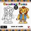 Unleash Creativity with Lion Coloring for Kids Vol: 3!